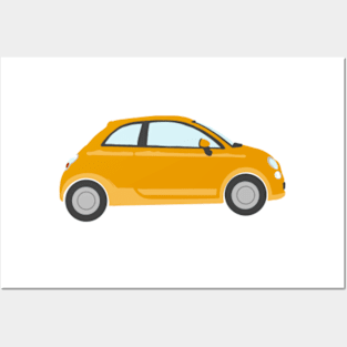 Fiat 500 Posters and Art